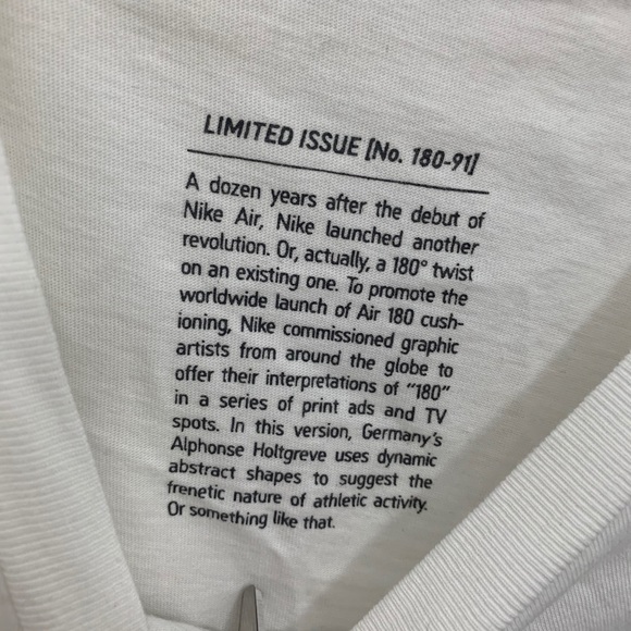 ▫️LIMITED EDITION 80’s Nike Promo Tee #180/91 (L) - Picture 7 of 9